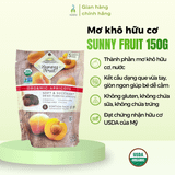 Trái cây khô (mơ/sung/mận/nho) Sunny Fruit hữu cơ túi 150g - 250g