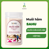 Muối hầm Sahu chính hãng Sa Huỳnh Quảng Ngãi 1kg, 750gr