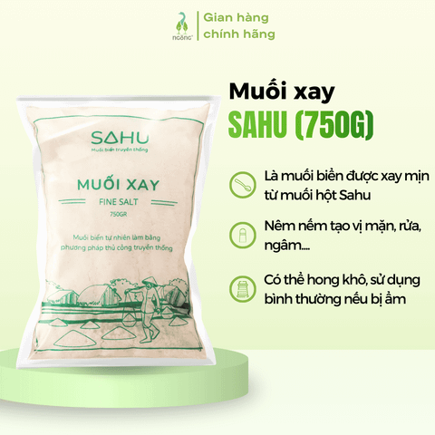 Muối xay Sahu 750g
