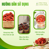 Kỷ tử đỏ Ninh Hạ VIPEP hũ nhựa 400g