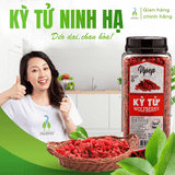 Kỷ tử đỏ Ninh Hạ VIPEP hũ nhựa 400g