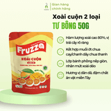 Xoài cuộn muối ớt/chanh dây Tư Bông 50g