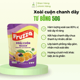 Xoài cuộn muối ớt/chanh dây Tư Bông 50g