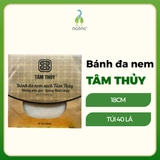 Bánh đa nem Thổ Hà Tâm Thủy loại 1 natri thấp (18cm/23cm - 40 lá/túi)