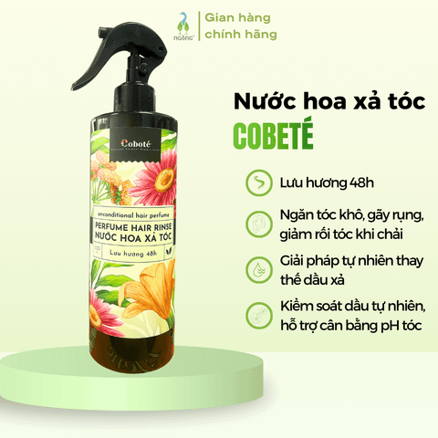 Nước hoa xả tóc Coboté Coco Miracle Perfume Hair Rinse 500ml