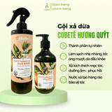 Nước xả dừa hương quýt Coboté Miracle Hair Rinse 500ml