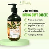 Dầu gội dừa hương quýt Coboté Miracle Shampoo 480ml