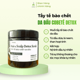 Tẩy tế bào chết da đầu Coboté Hair & Scalp Detox Scrub 265g, 75g