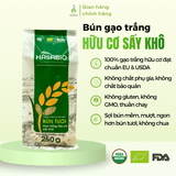 Bún tươi gạo trắng/lứt HASABIO sấy khô 250g