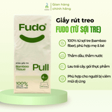 Thùng khăn giấy rút treo tường 4 lớp Fudo 4 túi x 320 tờ