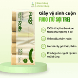 Thùng giấy vệ sinh không lõi Fudo 4 lớp 3 lốc x 10 cuộn