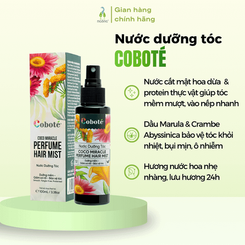Nước dưỡng tóc hương nước hoa Coboté 100ml