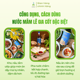 Nước mắm Lê Gia cốt đặc biệt 40N chai 525ml