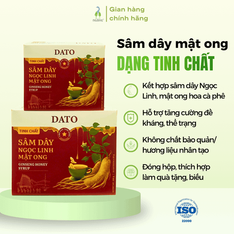 Tinh chất sâm dây Ngọc Linh mật ong Dato 200g