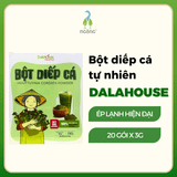 Bột diếp cá sấy lạnh DalaHouse hộp 60g (20 gói x 3g)