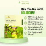Bột rau má đậu xanh DalaHouse hộp 10 gói x 20g