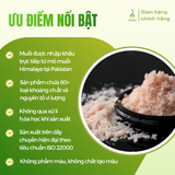 Muối hồng Himalaya Vipep nguyên hạt hũ nhựa 500g