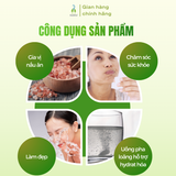 Muối hồng Himalaya Vipep nguyên hạt hũ nhựa 500g