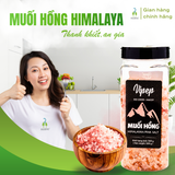 Muối hồng Himalaya Vipep nguyên hạt hũ nhựa 500g