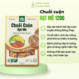 Chuối cuộn Tư Bông 4 phân loại 120g
