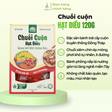 Chuối cuộn Tư Bông 4 phân loại 120g