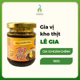 Gia vị kho thịt hoàn chỉnh Lê Gia hũ thủy tinh 180g
