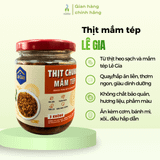Thịt heo chưng mắm tép Lê Gia hũ 170g