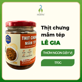 Thịt heo chưng mắm tép Lê Gia hũ 170g