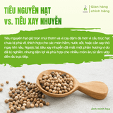 Tiêu sọ nguyên hạt Vipep Farmer túi giấy 50g