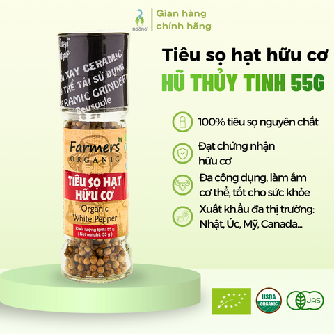 Tiêu sọ nguyên hạt VIPEP hữu cơ 55g