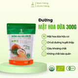 Đường mật hoa dừa Sokfarm 300g, 1kg