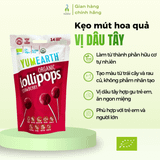 Kẹo mút hữu cơ YumEarth 2 vị 14 chiếc/túi