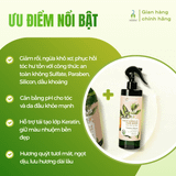 Nước xả dừa hương quýt Coboté Miracle Hair Rinse 500ml