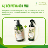 Nước xả dừa hương quýt Coboté Miracle Hair Rinse 500ml