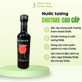 Nước tương Shiitake Làng Chài Xưa 250ml, 525ml