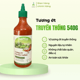 Tương ớt ngọt SPICO truyền thống vị Sriracha 290g, 540g