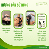 Dầu gội dừa hương quýt Coboté Miracle Shampoo 480ml