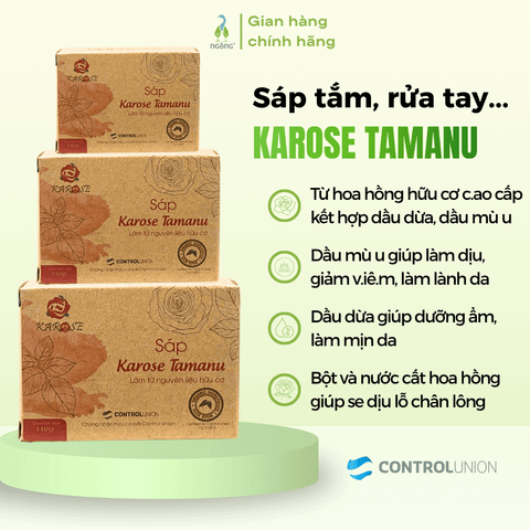 Sáp tắm rửa tay Karose đa phân loại 110gr