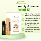 Son dưỡng tẩy tế bào chết môi Coboté 5g