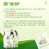 Gạo Ngỗng Sinh Thái ST25 lúa tôm rươi 700g
