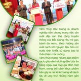 Bánh đa nem Thổ Hà Tâm Thủy loại 1 natri thấp (18cm/23cm - 40 lá/túi)