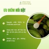 Bột chuối tiêu xanh Hằng Organic Karose 500g