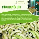 Bột chuối tiêu xanh Hằng Organic Karose 500g