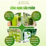Bột rau má đậu xanh Hằng Organic Karose 200g