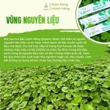 Bột rau má đậu xanh Hằng Organic Karose 200g