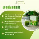 Bột rau má đậu xanh DalaHouse hộp 10 gói x 20g