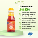 Dầu điều màu Lê Gia 100g