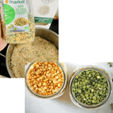 Đậu Hà Lan Markal hạt xanh vàng hữu cơ 500g