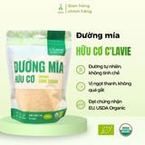 Đường mía hữu cơ C’LaVie 450g, 750g