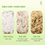 Gạo Ngỗng Sinh Thái ST25 lúa tôm rươi 3kg